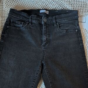 LOF Women's Charcoal High Rise Jeans